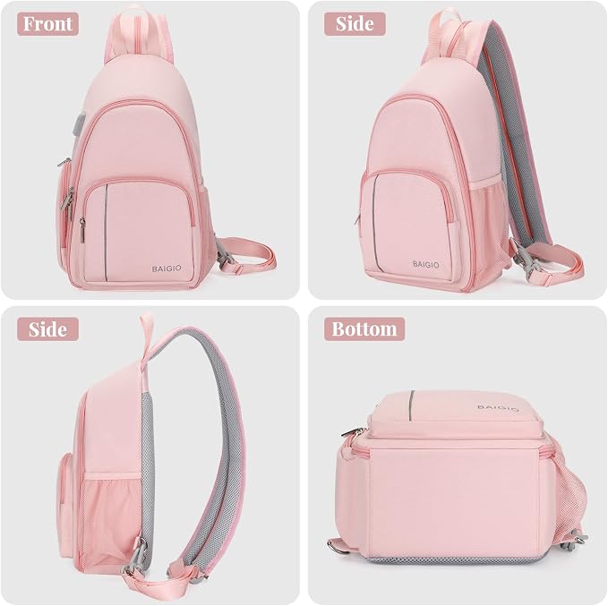BAIGIO Camera Sling Bag Small Camera Backpack - Image 9