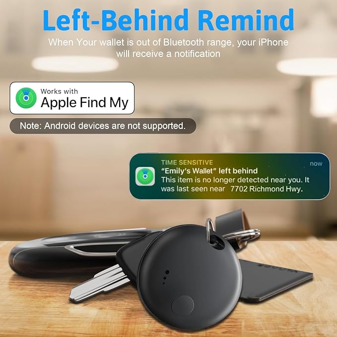 Tracker Tag 4 Packs Bluetooth Tracker, Smart Tag Locator Tracking Device - Image 5