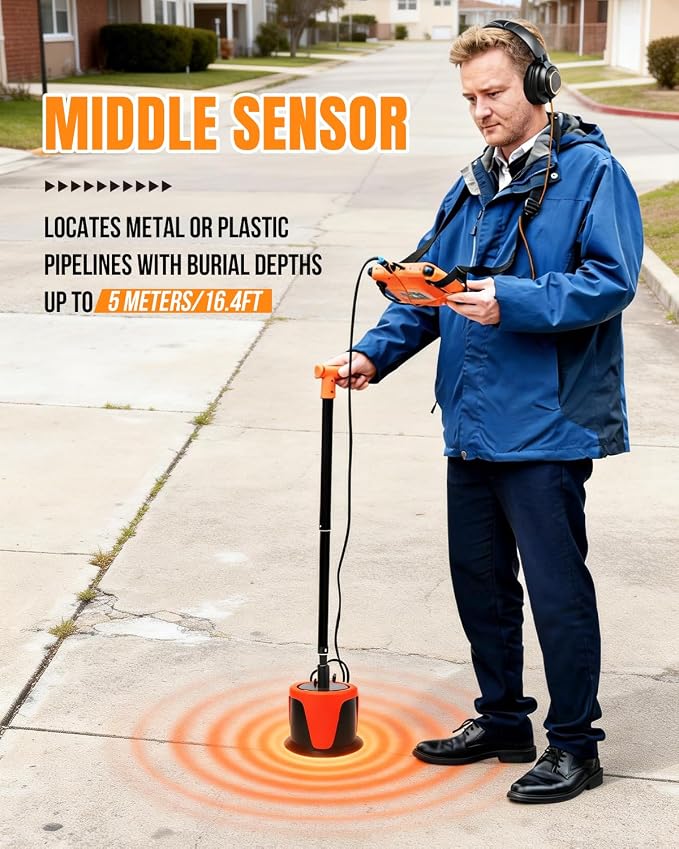 Professional Outdoor Underground Water Leak Detector - Image 2