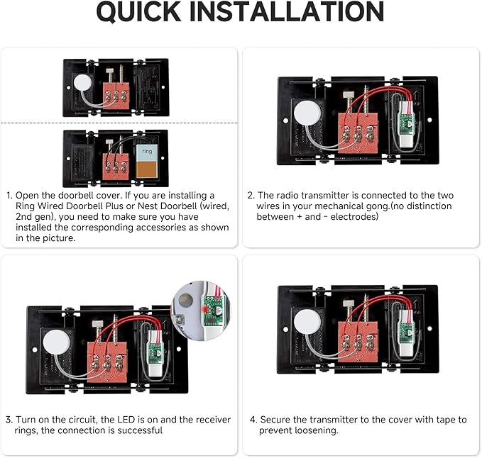 Satisure Wireless Doorbell Chime - Image 8