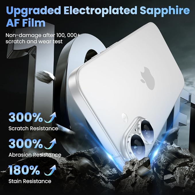 Uyiton Compatible with iPhone 17 Camera Lens Protector - Image 6