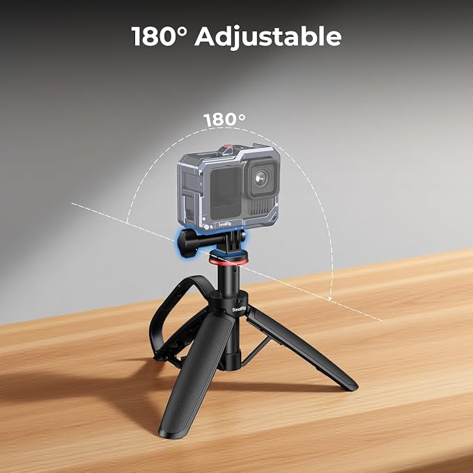 SMALLRIG Portable Action Camera Tripod in Carabiner Shape, 6.5-13.6in - Image 5