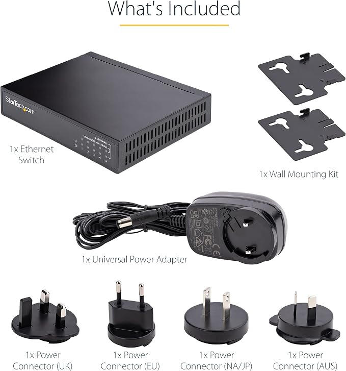 StarTech.com Unmanaged 2.5G Switch - Image 6