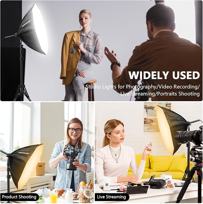 Softbox Lighting Kit, Softbox Photography Lighting Set - Image 6