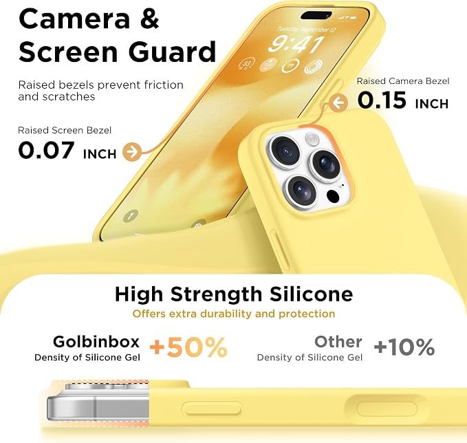 GolbinBox Magnetic for iPhone 16 Pro Max Case, Compatible - Image 5