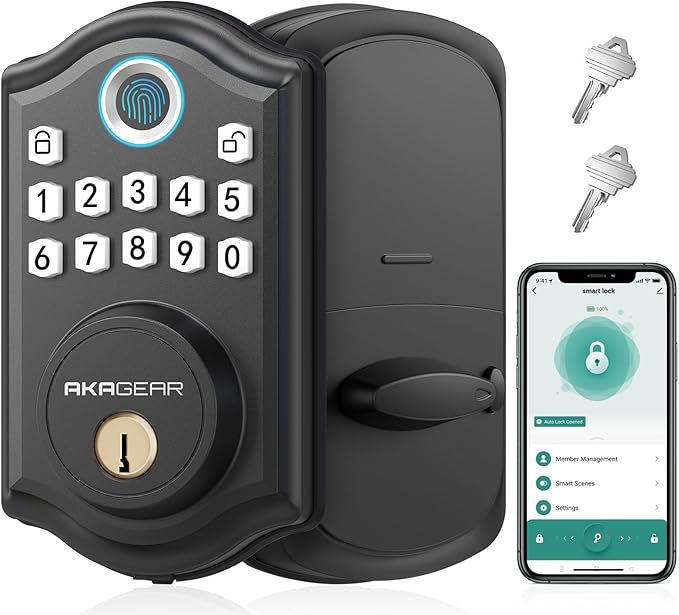 AkaGear Keyless Entry Door Lock by AKAGEAR