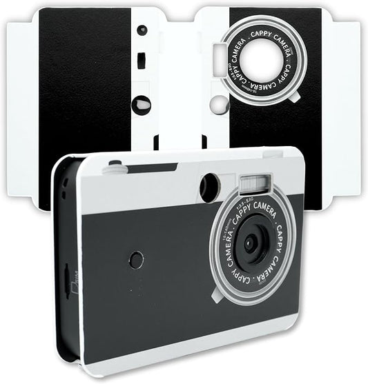 Interchangeable Replacement Case – Sleek Dark Film Look Aesthetic Snap-On Cover by CAPPYCAMERA