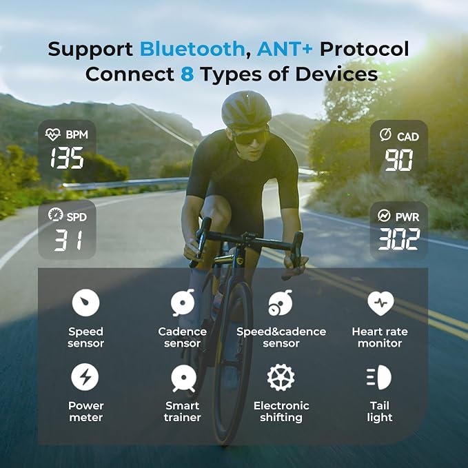 GEOID CC600 Color Screen Bike/Cycling Computer Wireless - Image 3
