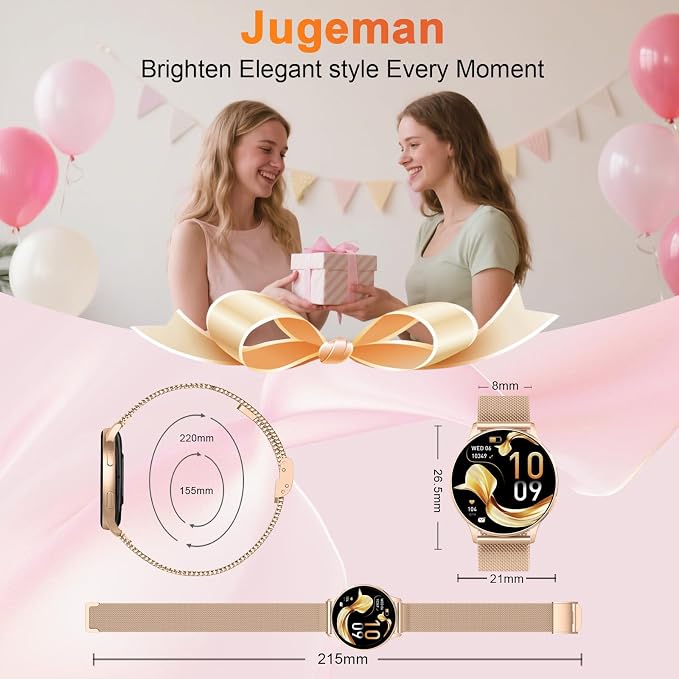 Jugeman Smart Watches for Women, Fashion Womens Watch for Daily Wear - Image 8
