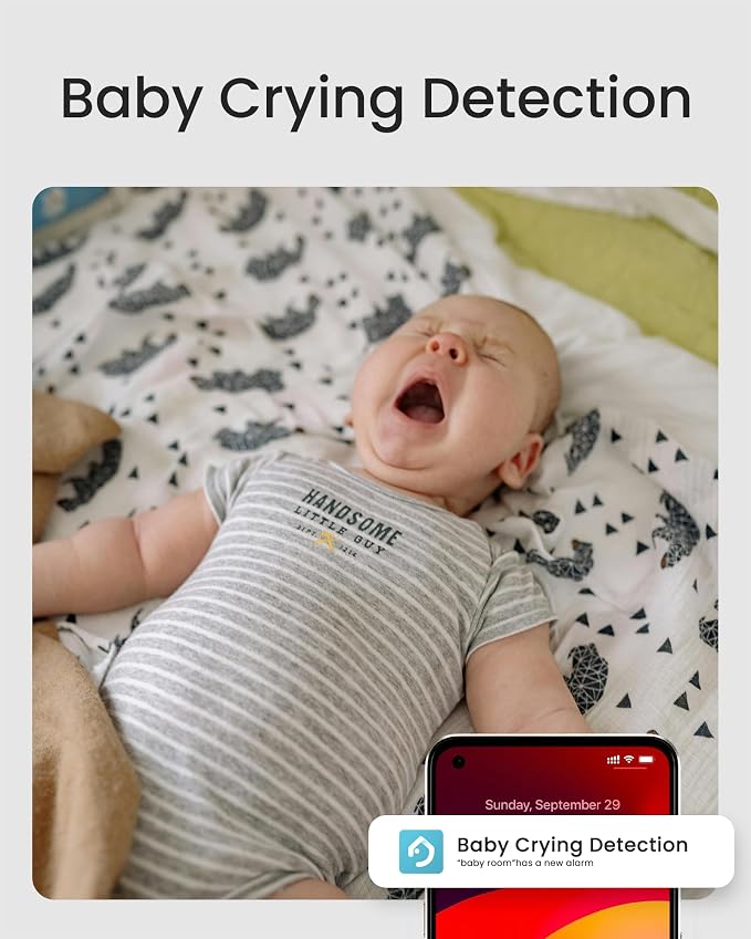youkey 2.5K Indoor Camera, No Monthly Fees, 360° Dog/Pet Camera - Image 5