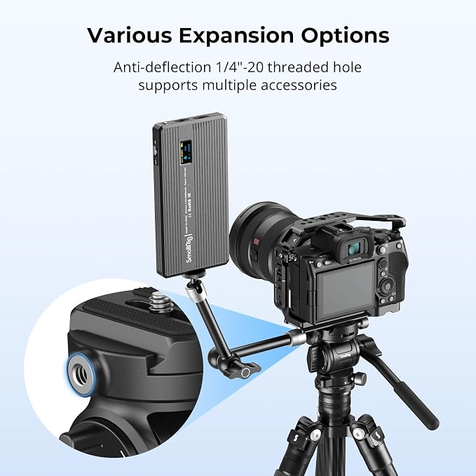 SmallRig CH3 Video Head, Tripod Fluid Head Pan Tilt Head - Image 7