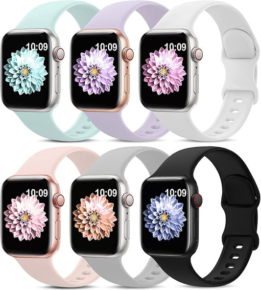6 Pack Sport Bands Compatible by AMSKY