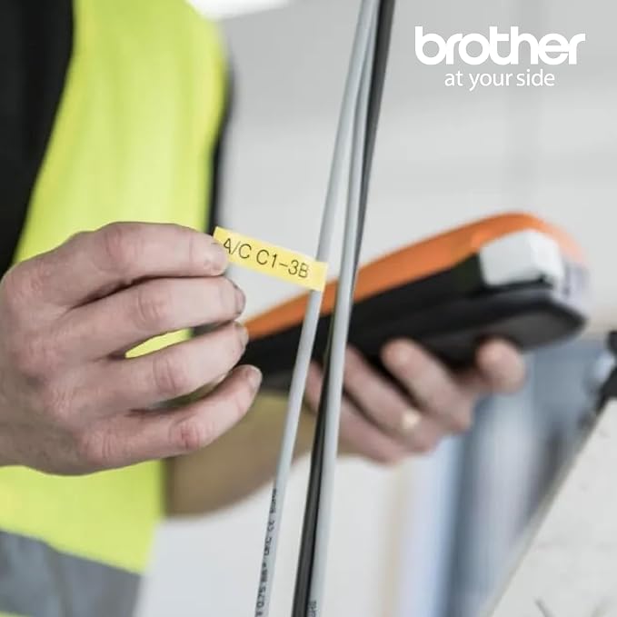 Brother PTE110 Entry Level Industrial Handheld Labeling Tool Kit - Image 7
