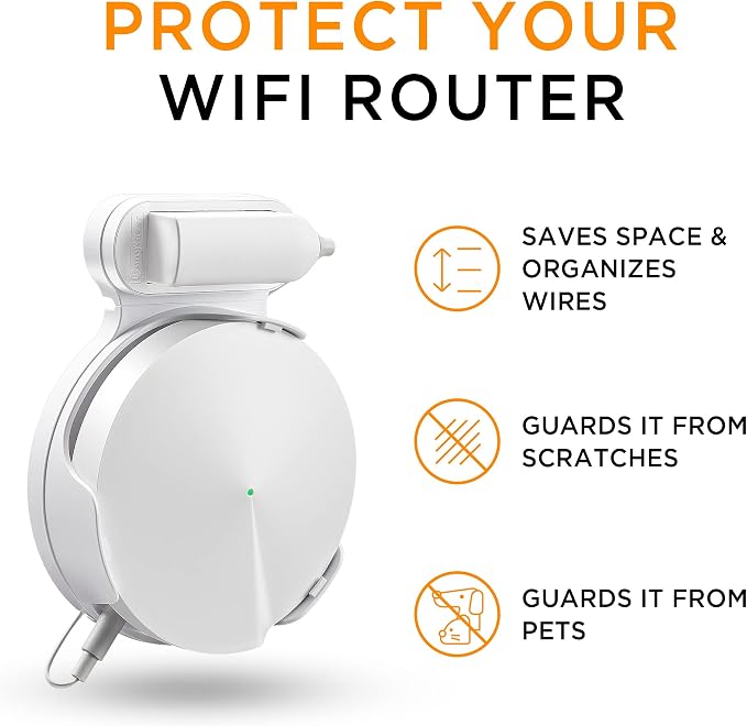 Wi-Fi Wall Mount, Cable and Power Line Storage Boxes - Image 4