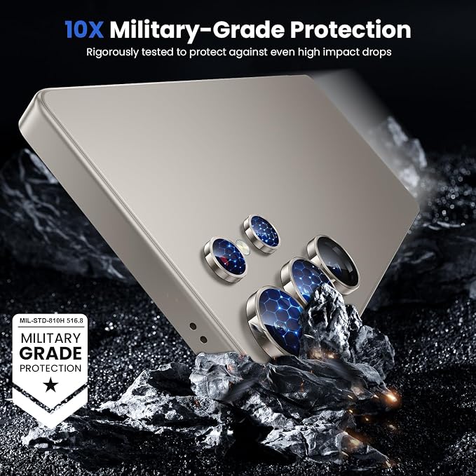 WSKEN for Samsung Galaxy S25 Ultra Camera Lens Protector - Image 4