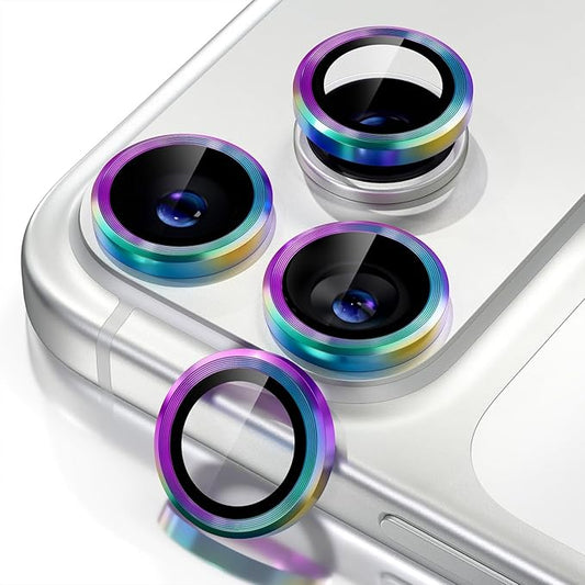 Misea Compatible for iPhone 17 Pro/iPhone 17 Pro Max Camera Lens Protector by Misea