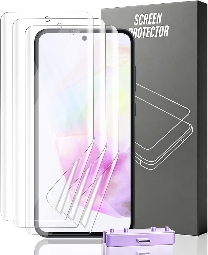 3 Pack for Samsung Galaxy A35/A36/A55/A56/S24 FE/S25 FE Screen Protector by Unknown