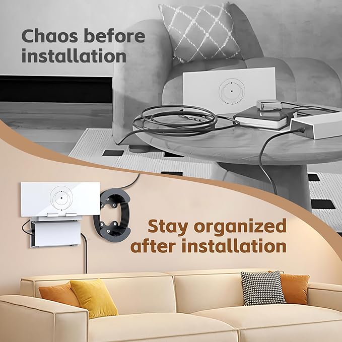 UBeesize Starlink Mount, Standard Router 3 Wall Mount - Image 3