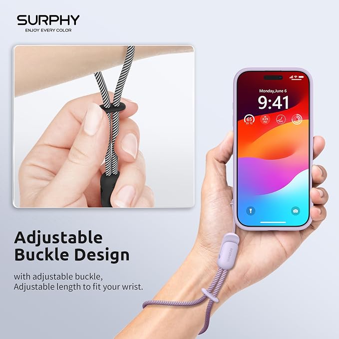 SURPHY 2 Pack Phone Lanyard for Cellphone Case, Phone Wrist Strap for Case - Image 2