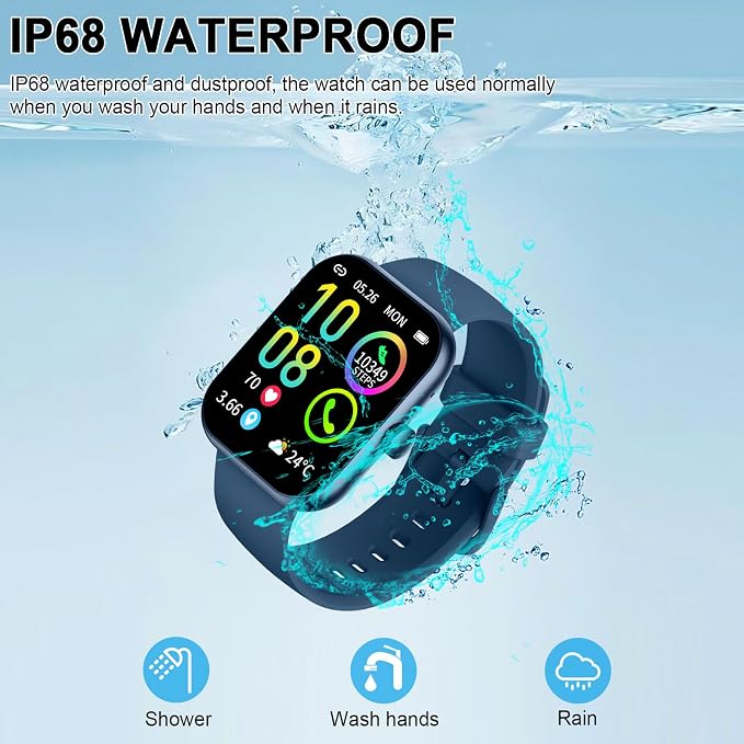 Jugeman Smart Watch for Men Answer/Make Calls, 1.96" Fitness Watch - Image 7