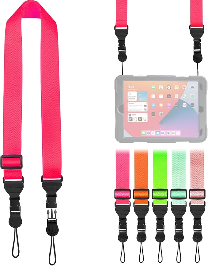 FIEIL Nylon iPad Strap, Adjustable Camera Neck Strap, Comfortable Shoulder Strap by FIEIL