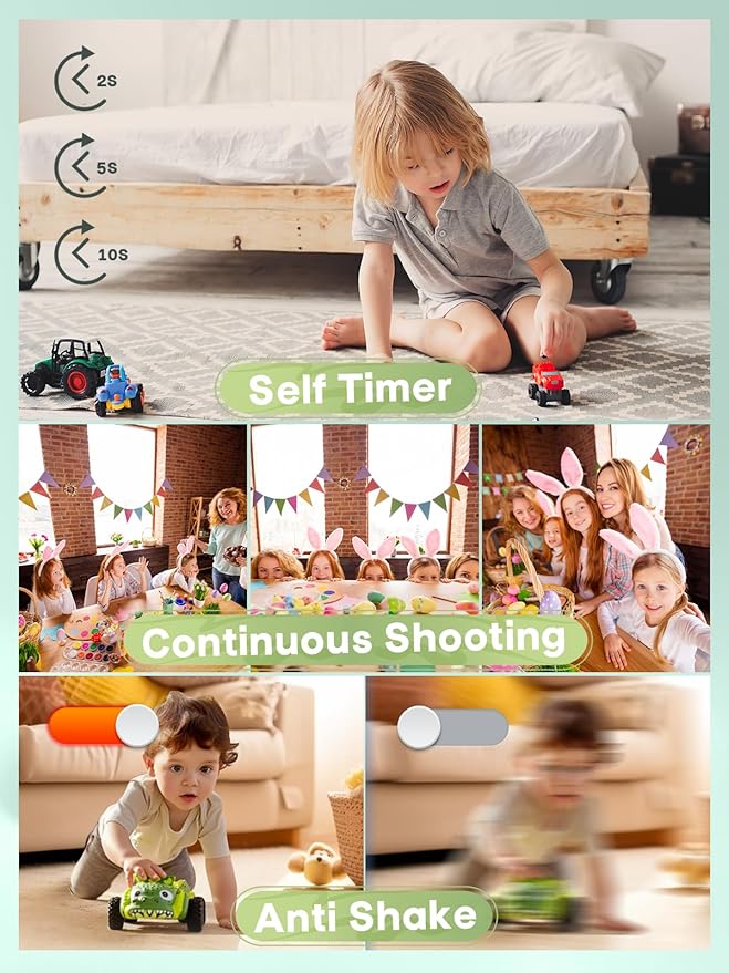 Digital Kids Camera 1080P Vlog Camera - Image 5