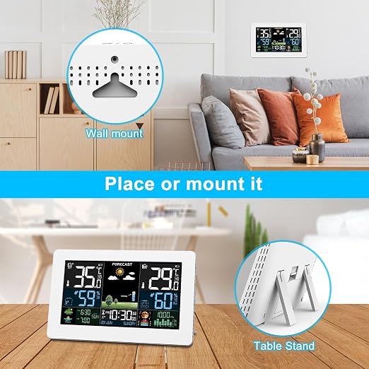 Weather Station Wireless Indoor Outdoor, Thermometer Wireless - Image 7