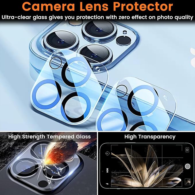 Lesakit 3+3 Pack Privacy Screen Protector - Image 5