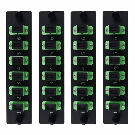 6 Simplex SCAPC Fiber Patch Panel by Duogaliaopticalfiberproduct