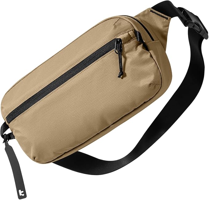 tomtoc 3.5L Sling Bag with RFID Blocking, Crossbody Bag Chest Shoulder Pack by tomtoc