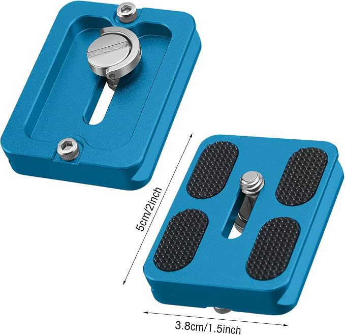 Frienda 2 Pieces Metal Quick Release Plate - Image 2