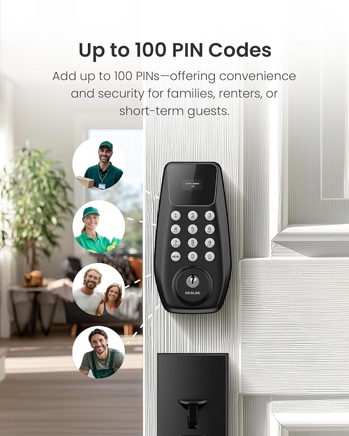 DESLOC C100 Keyless Entry Door Lock - Image 2