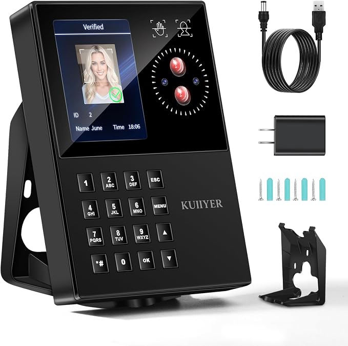 KUIIYER 3 in 1 Employees Time Clocks by KUIIYER