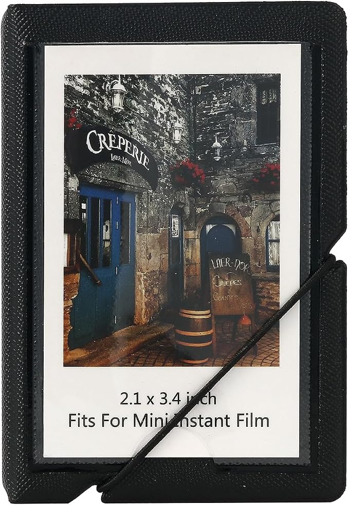 Mini Instant Film Polaroid Photo Album Book Holds 28 Photos Fits by GoldbarleyDesign