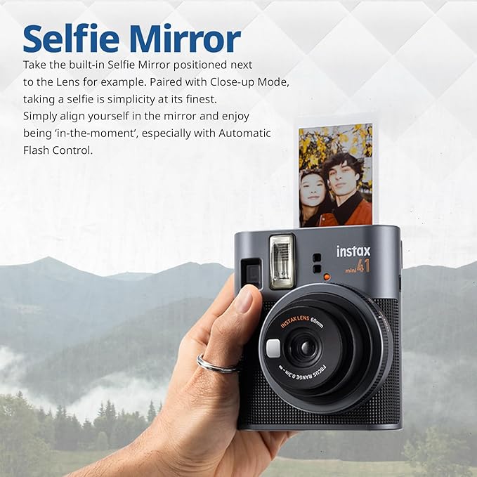 FUJIFILM Mini 41 Instant Film Camera Bundle – Instant Photo Camera - Image 3