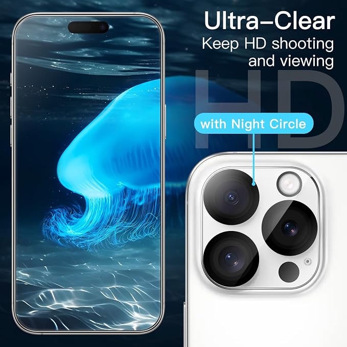 JETech Screen Protector for iPhone 16 Pro 6.3-Inch - Image 5