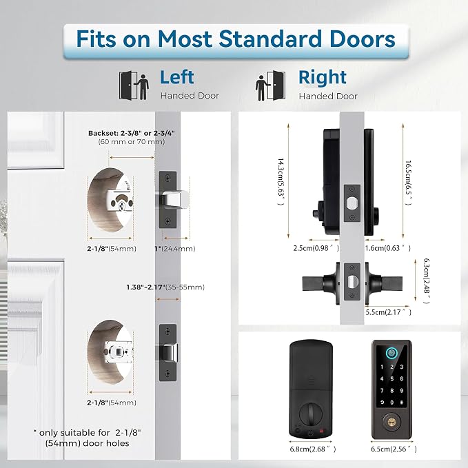 BEBASIA Smart Fingerprint Door Lock - Image 6