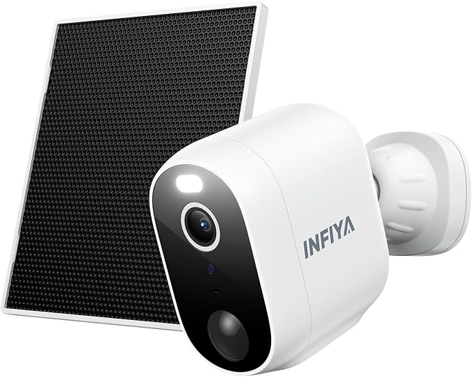INFIYA 2K Outdoor Camera Wireless-Solar Camera Outdoor Wireless by INFIYA