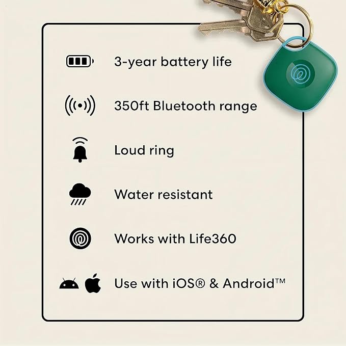 Life360 Tile - Bluetooth Tracker, Keys Finder and Item Locator - Image 8