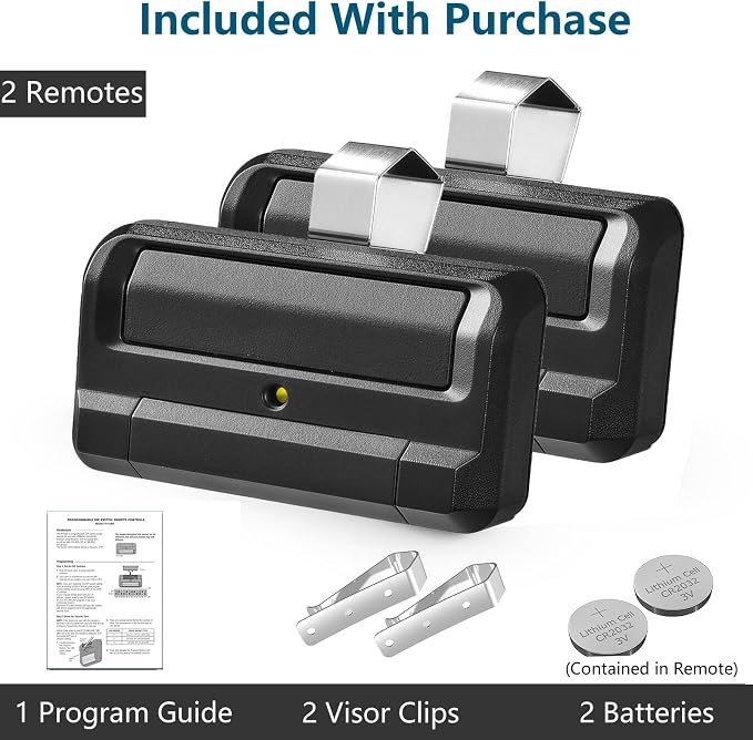 2 for Liftmaster Gate Remote 811LM 811LMX, Compatible - Image 7