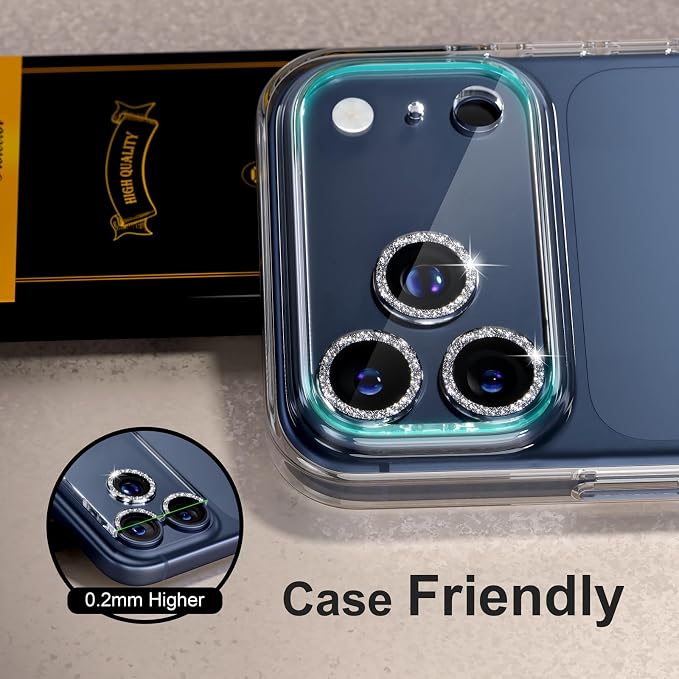 for 6 Pack iPhone 17 Pro Max Camera Lens Protector 9H Tempered Glass Camera - Image 6