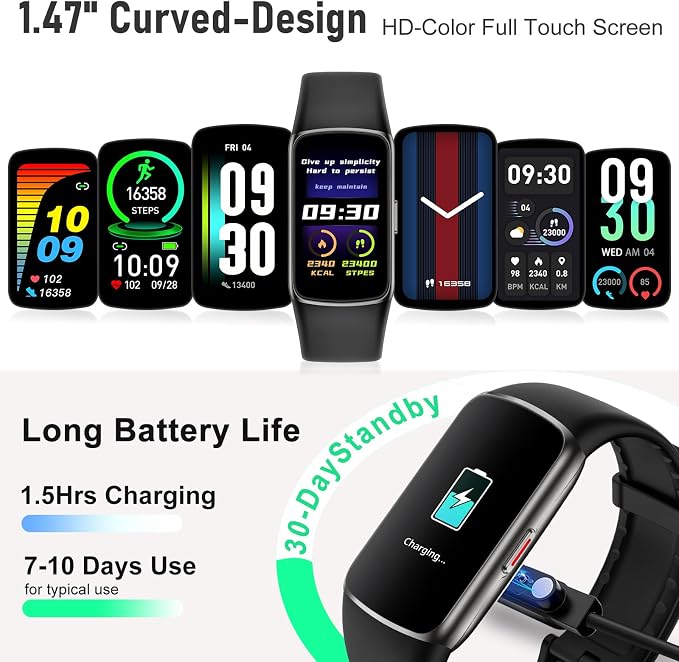 Zeacool Fitness Tracker with 24/7 Heart Rate, Blood Oxygen Sleep Monitor - Image 6