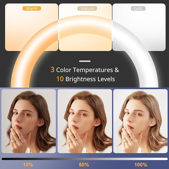 UBeesize 12” Selfie Ring Light - Image 2