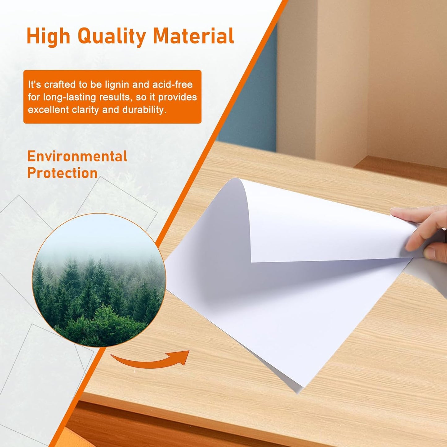 28 Sheets White Cardstock 8.5 x 11 Certificate Paper, 92lb Heavyweight Printer Paper Card Stock for Wedding, School Crafting, Memus, Making Cards, Business Cards, Invitations
