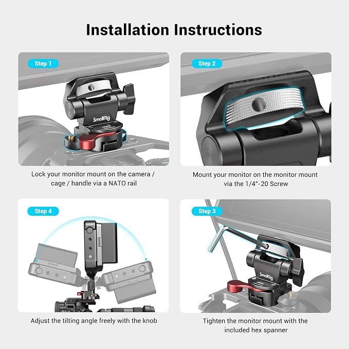 SmallRig Field Monitor Mount - Image 6