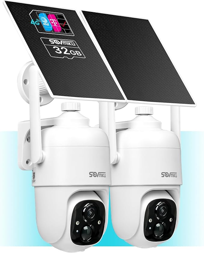 Vicohome 4G LTE Cellular Security Camera Wireless Outdoor, $14.9/Month by sovmiku