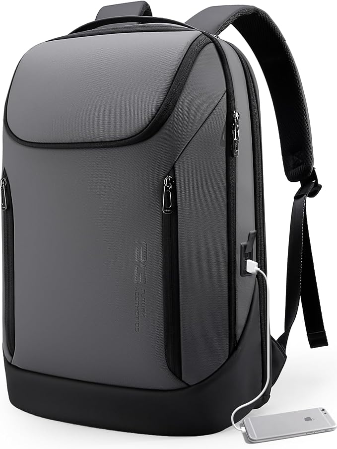 BANGE Business Smart Backpack Waterproof fit 15.6 Inch Laptop Backpack by BANGE
