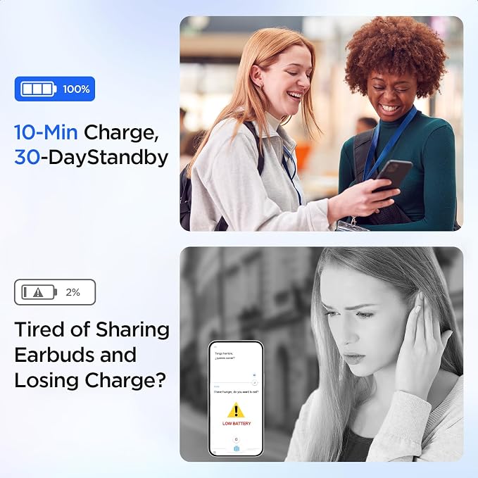 3-in-1 AI Translator Recorder, Language Translator Device, NO FEE - Image 5