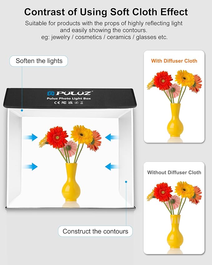 PULUZ Portable Light Box Photography - Image 4