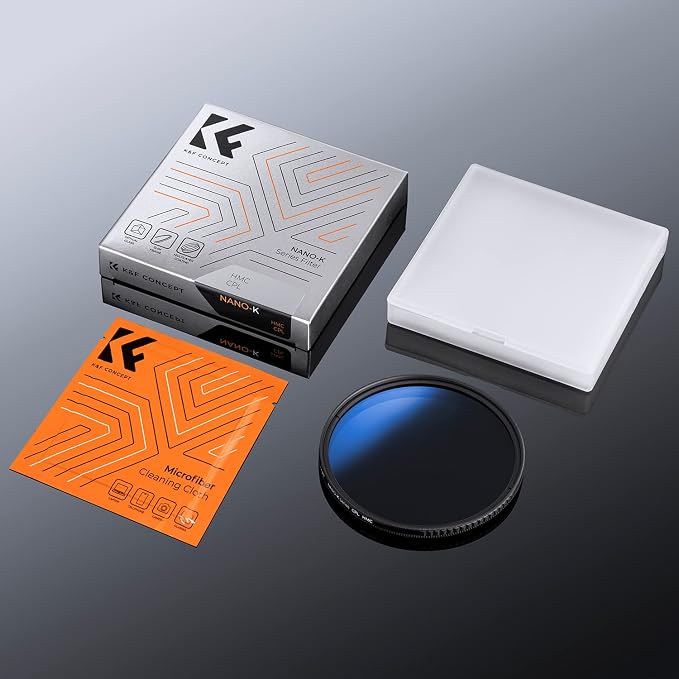 K&F CONCEPT 43mm Circular Polarizer Filter Ultra-Slim 18 Multi-Coated Optical - Image 8